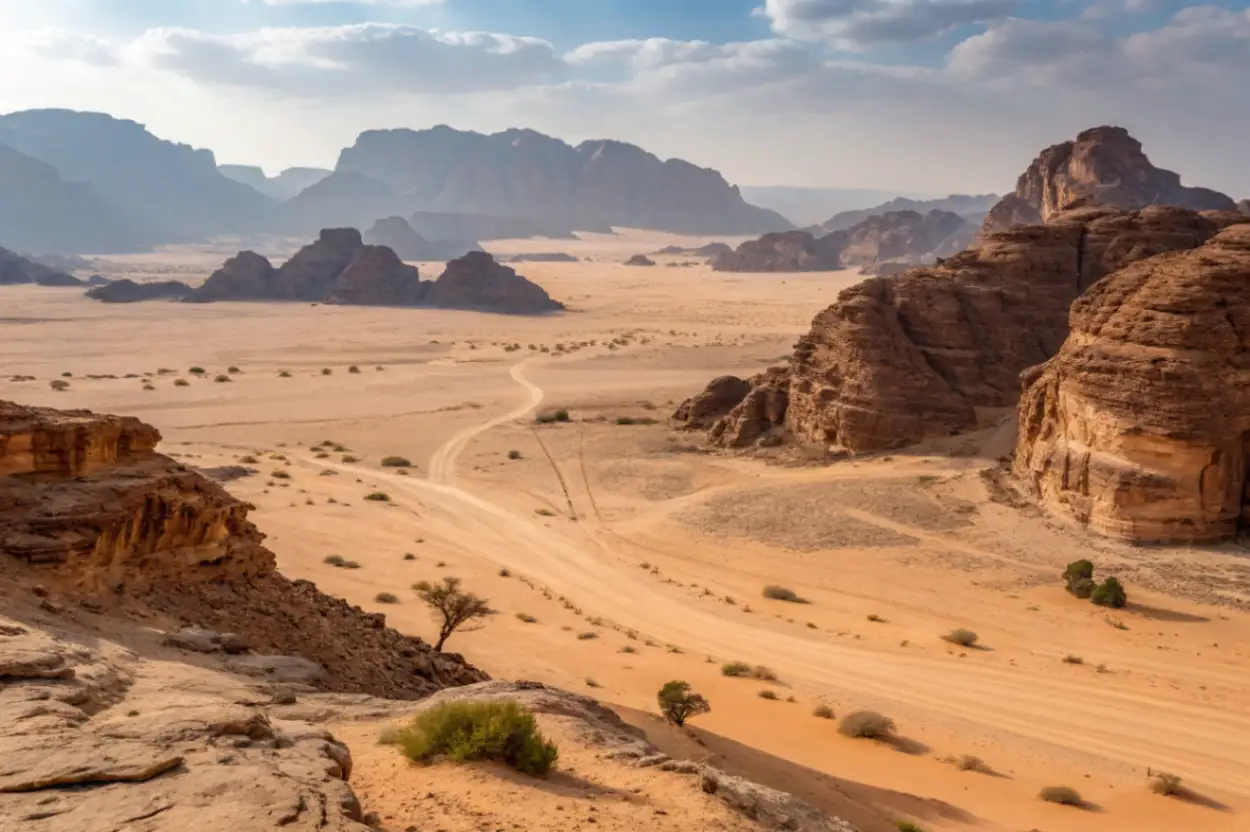 Best Desert Routes in Saudi Arabia 2025