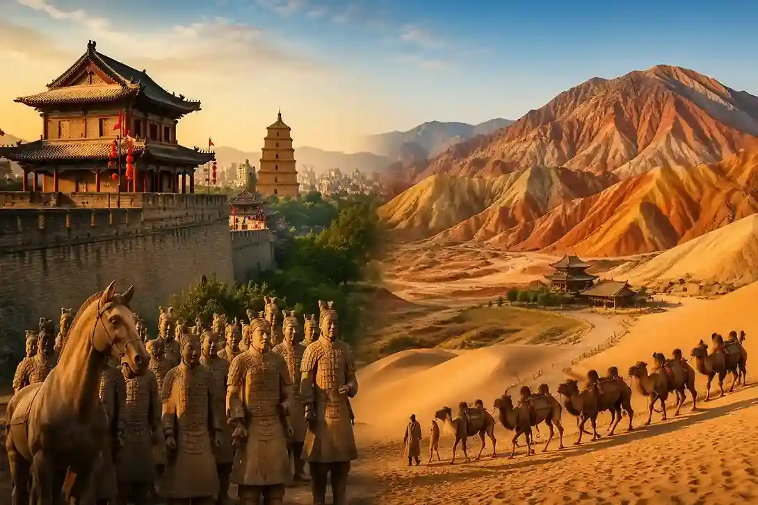 Silk Road journey through Xi’an and Gansu