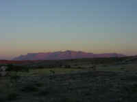 View of the Brandberg from Uis