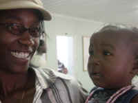 Ms Imalwa and her baby