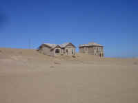 Kolmanskop and Klein Aus Mountains in Namibia