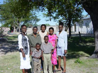 host family in Omege, Namibia