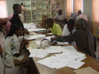 My Colleagues (in Aug '04) preparing reports
