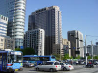 downtown Seoul South Korea 